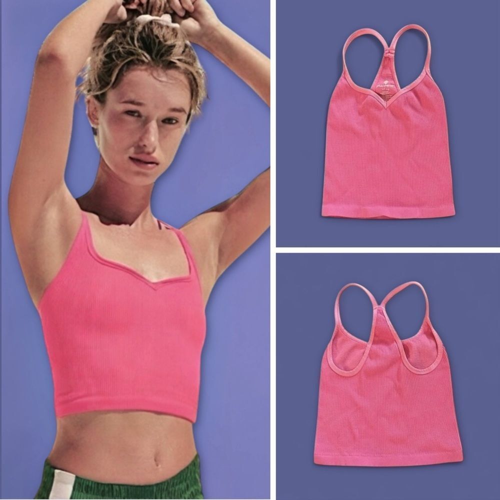 Free People Movement Happiness Run Sweetheart Crop Tank